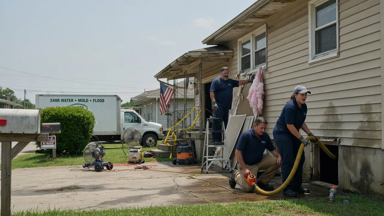 Water Damage Repair in Sicily Island, LA near me